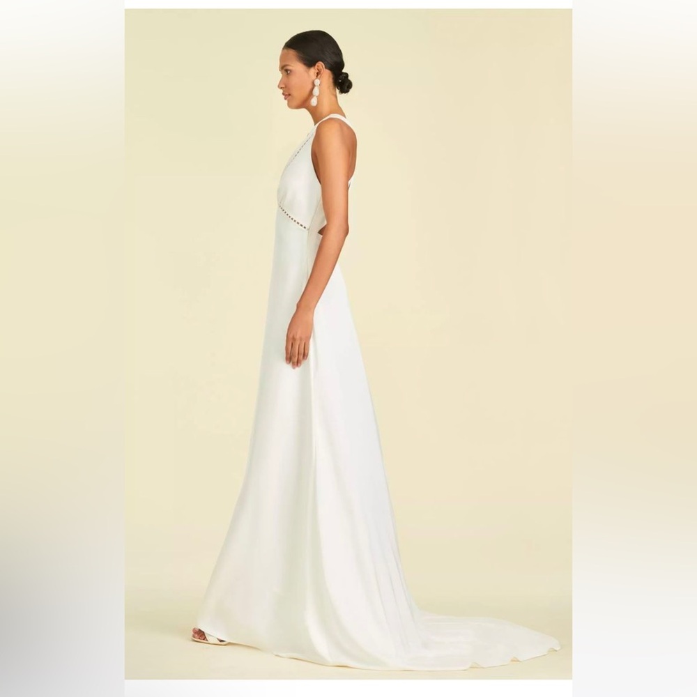 Sachin & Babi size 14 Astor pearl-embellished gown - Picture 4 of 14